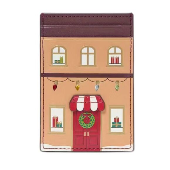 kate spade Accessories - NWT Kate Spade Oh What Fun Gingerbread House Cardholder – Holiday Collectible!